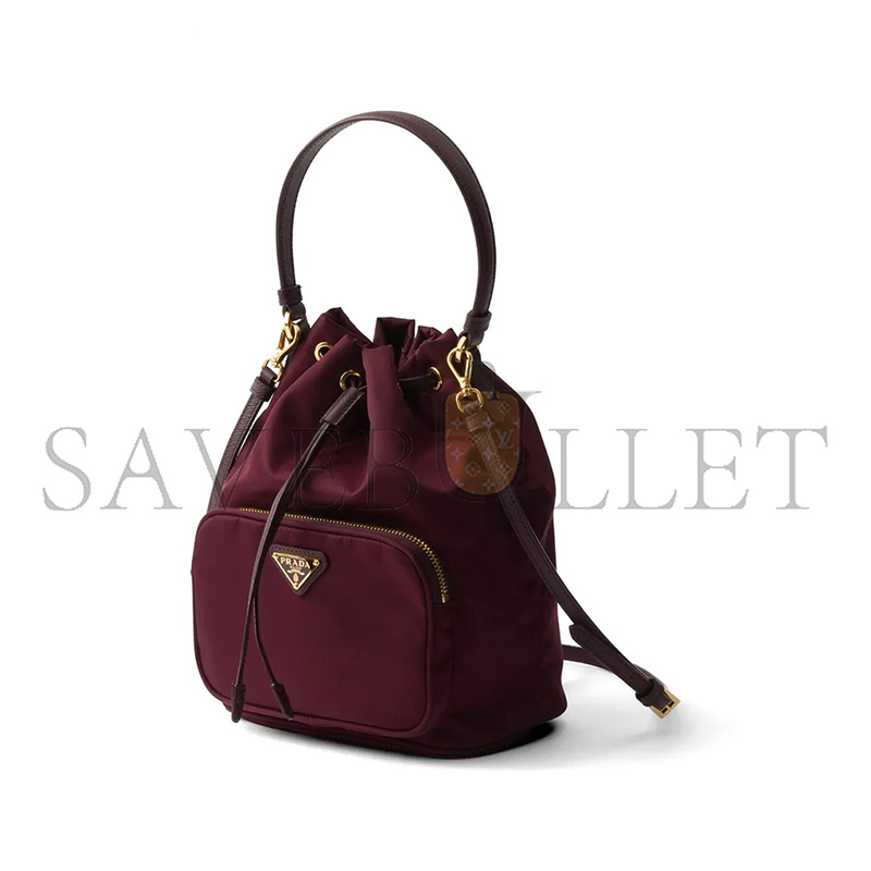 PRADA DUET BUCKET BAG 1BH038 (22.5*17.5*12cm)
